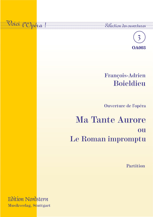 Boieldieu: Ma Tante Aurore - Overture - Score